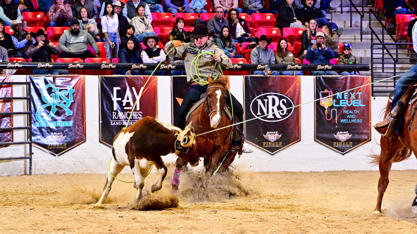 Alder and Bingham win big in roping competition